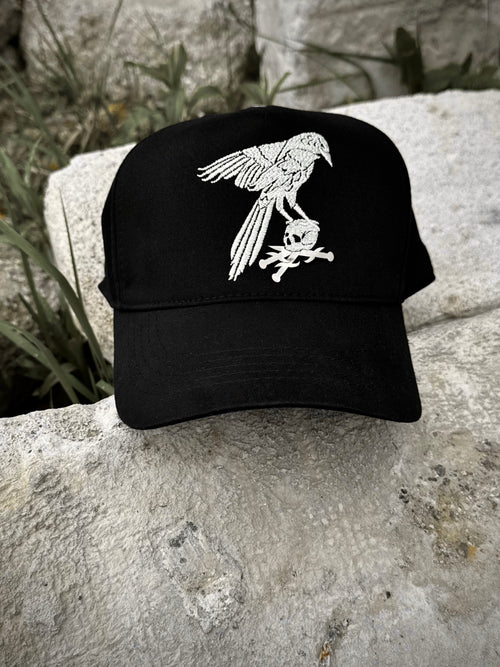 The Raven of Death Trucker Hat