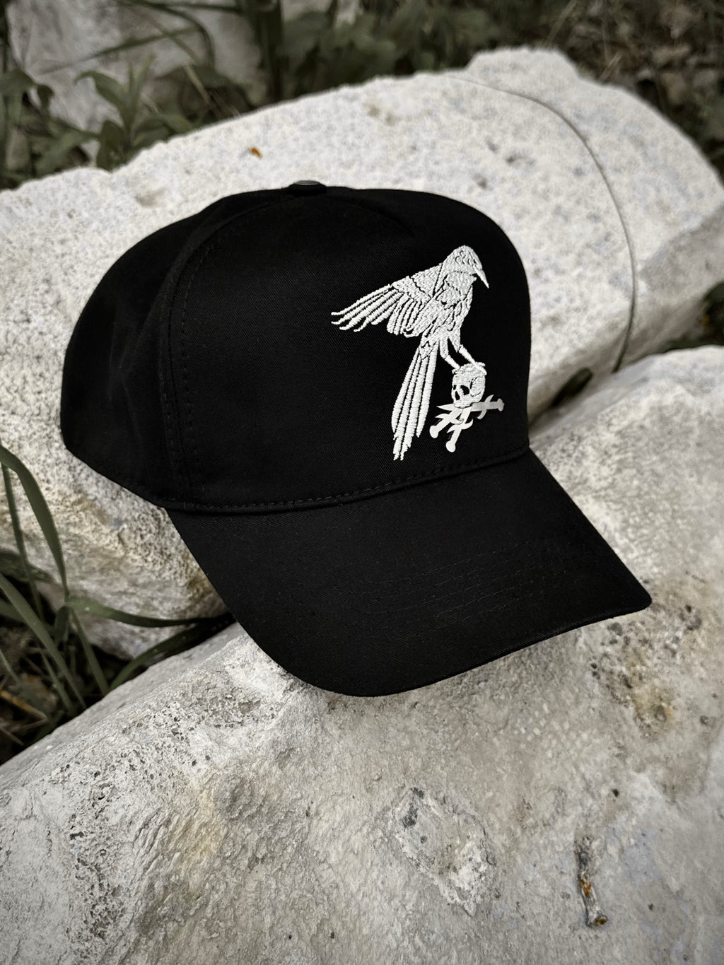 The Raven of Death Trucker Hat
