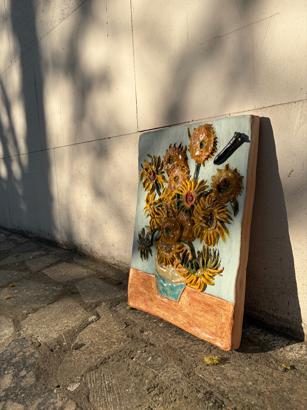 Керамічна скульптура «Соняхи»