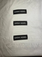 SARAH AGGEL BARCODE TEE