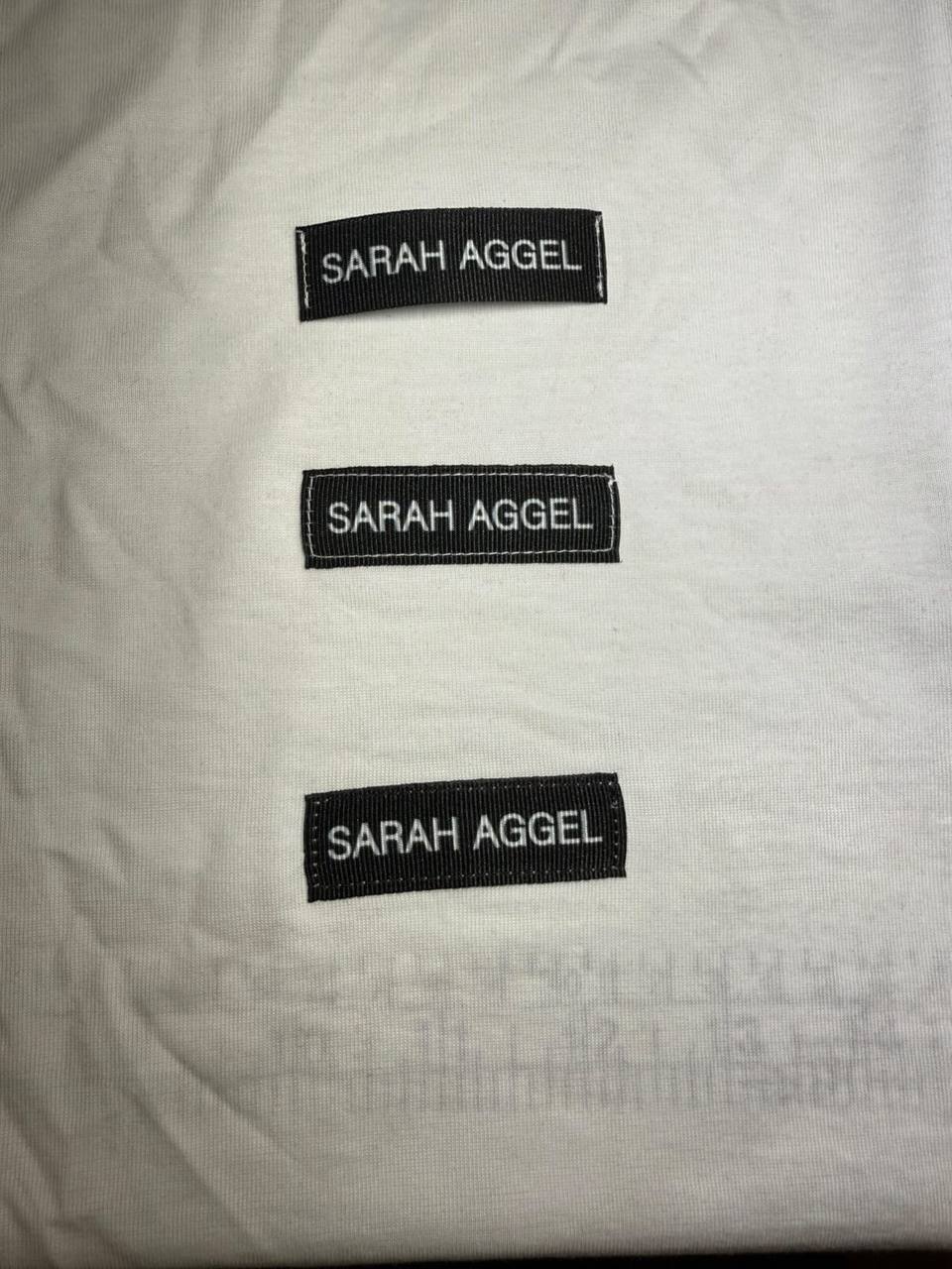 SARAH AGGEL BARCODE TEE