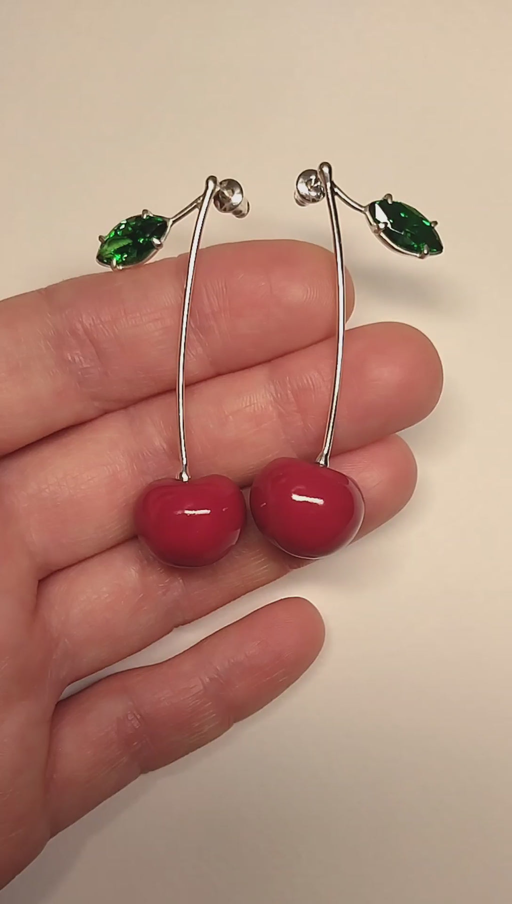 Сережки «Черешні»