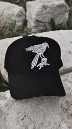 The Raven of Death Trucker Hat
