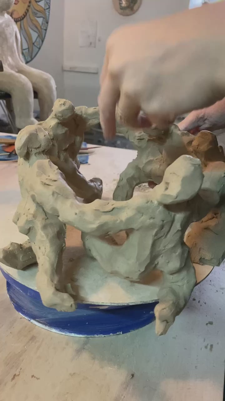 Керамічна скульптура «Хоровод»